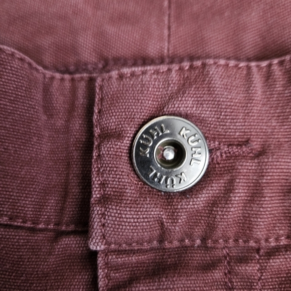Kuhl Pants Womens Burgundy Brooke Skinny Stretch Maroon Sz 6 Gorpcore - Picture 4 of 13